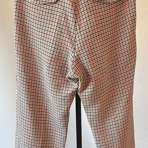 Limited Edition - BOSS Beige Russell Athletic Edition Houndstooth Trousers - Picture 3 of 5